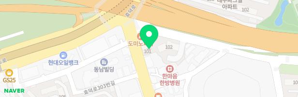 진월동 한국아델리움 57 지도 이미지