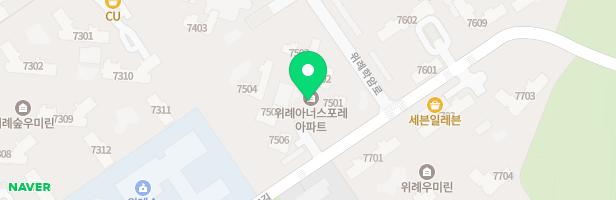 위례아너스포레 테트리스 유아놀이터(7502동, 보육) 지도 이미지