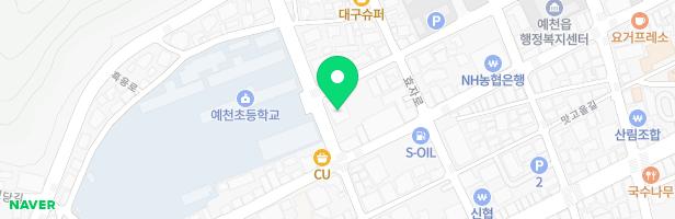 예천 아이사랑안심케어센터 키즈룸 지도 이미지