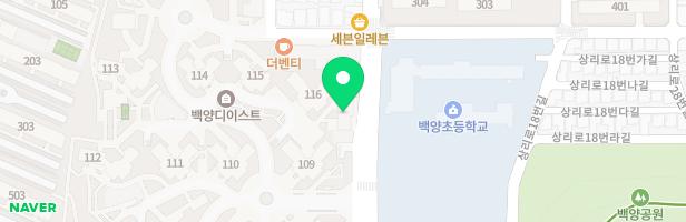 사랑나무유치원 실외놀이터 지도 이미지