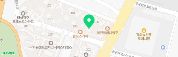 더샾 광주 포레스트 어린이놀이터2 지도 이미지