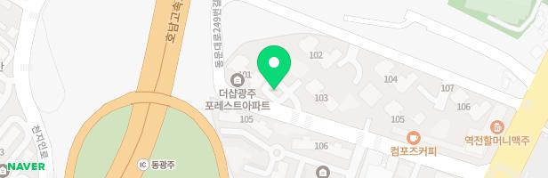 더샾 광주 포레스트 유아놀이터 지도 이미지