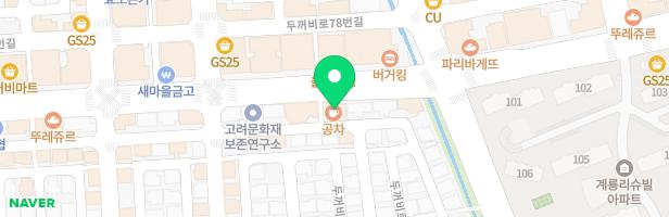 우리끼리 키즈카페 꿈꾸는마을 청주산남점 지도 이미지