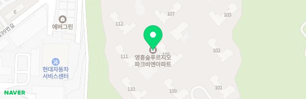 수원 영흥공원 푸르지오 어린이집앞 지도 이미지