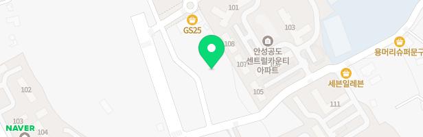 안성 공도 용두2지구 놀이터 지도 이미지
