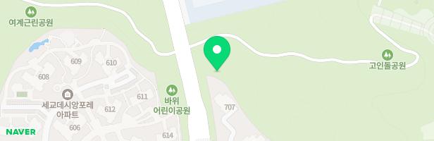 삼남길 근린공원 놀이터 지도 이미지