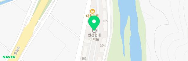 반천현대아파트 놀이터 (106동 앞) 지도 이미지