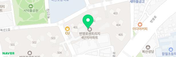 센트리지4단지 어린이놀이터1 지도 이미지