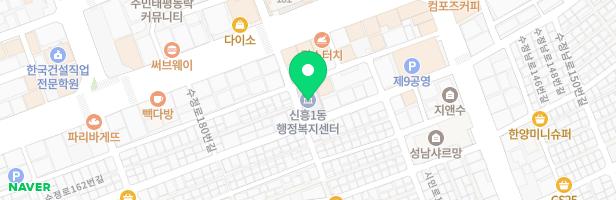 산성역자이푸르지오 3단지 어린이놀이터2(유아놀이터포함) 지도 이미지