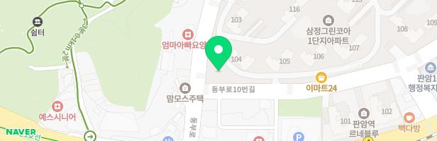 한마음정육식당 대전판암점 지도 이미지