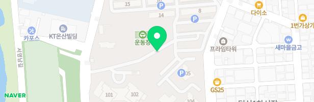 고려아연사택 어린이 놀이시설(12동옆) 지도 이미지