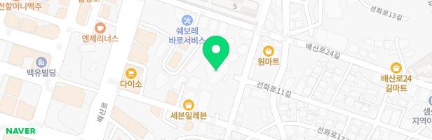 기독교대한성결교회 새롬교회 지도 이미지