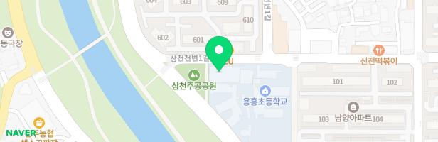 전주용흥초등학교병설유치원 실외놀이시설(생태놀이학습장) 지도 이미지