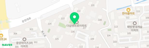 더샵센트로 유아놀이터: 햇살놀이터 지도 이미지