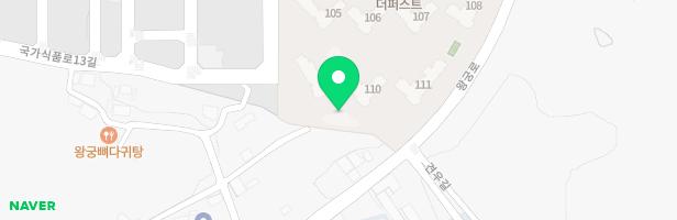 익산푸르지오더퍼스트아파트 유아놀이터 지도 이미지