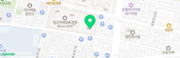 대구역제일풍경채위너스카이 놀이터1 (지상2층 201동 옆) 지도 이미지