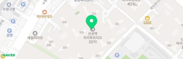 산성역자이푸르지오아파트2단지-어린이놀이시설1 지도 이미지