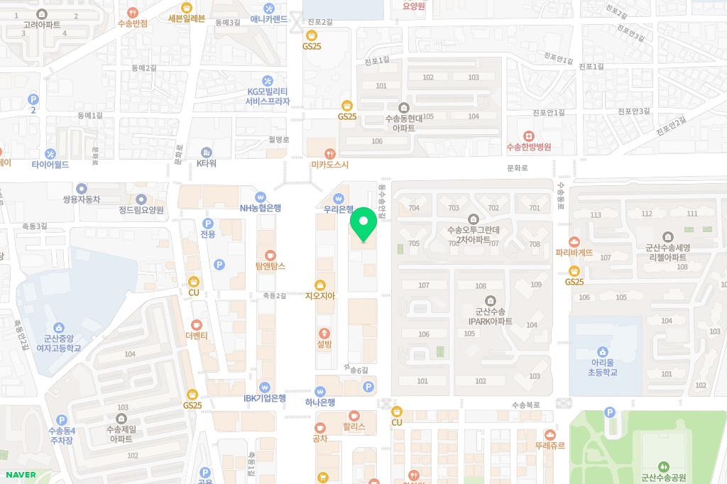 유키즈존 지도 이미지