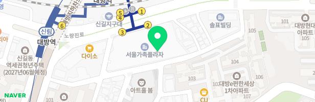 서울특별시 제1호 시립 서울형 키즈카페 지도 이미지