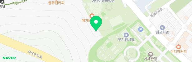 e편한세상 거제유로스카이 207동 앞 어린이놀이터 지도 이미지