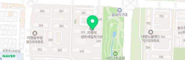 동두천 지행동 센트레빌파크뷰 아파트 어린이놀이터 지도 이미지