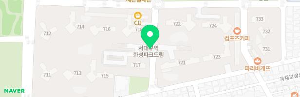 서대구역화성파크드림1단지 어린이놀이터2(물놀이터) -716동 앞 지도 이미지