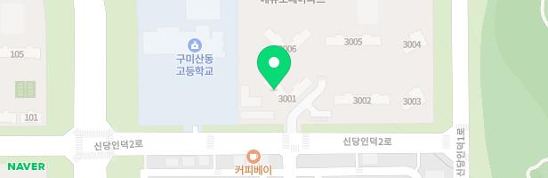 구미 중흥s클래스 에듀포레 어린이놀이터2 지도 이미지