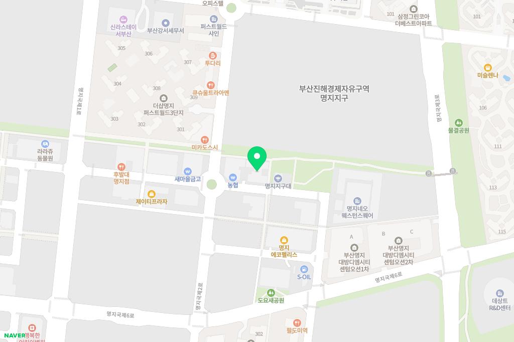 킹킹 키즈카페 부산명지점 지도 이미지