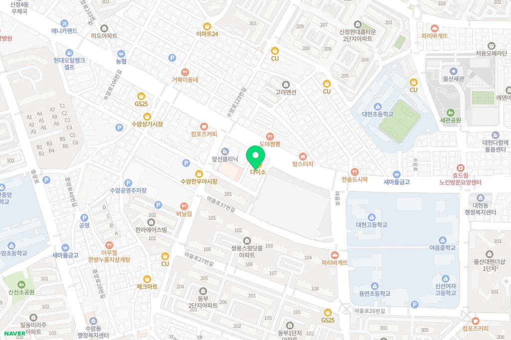 우리끼리 키즈카페 울산타임스퀘어점 지도 이미지