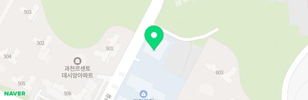 과천토리유치원 실외놀이터 지도 이미지