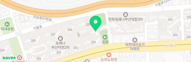 포레나 부산 덕천 2차 유아놀이터 지도 이미지