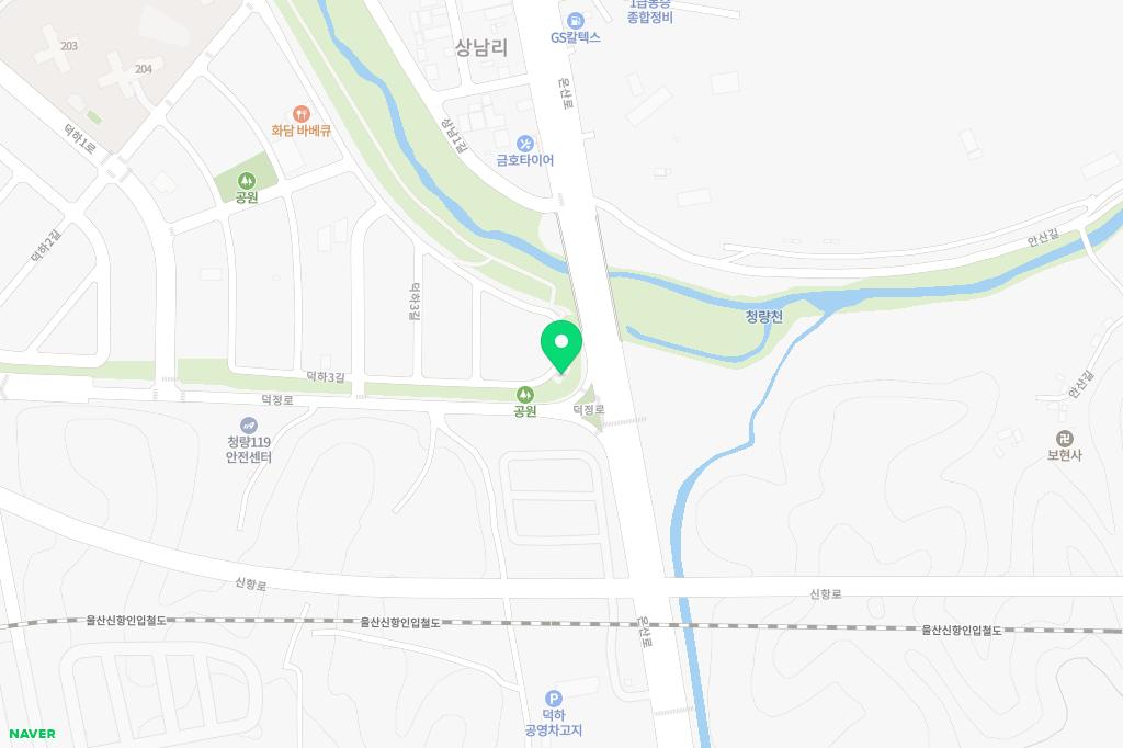 새싹어린이공원 지도 이미지