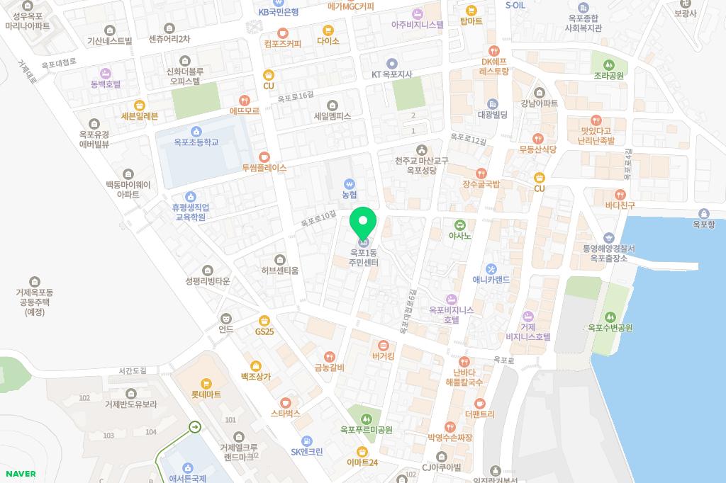 거제반도유보라아파트 어린이놀이시설2 지도 이미지