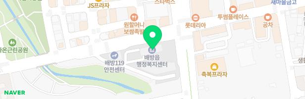 더샵센트로 실내 키즈룸 지도 이미지