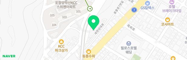 포항이인지구 제174호 어린이공원 지도 이미지