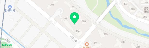 울산뉴시티에일린의뜰 아파트 2놀이터(104동 앞) 지도 이미지