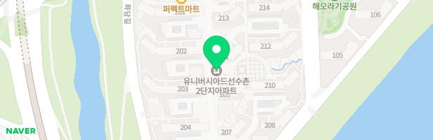 U대회 선수촌2단지(209동뒤) 지도 이미지