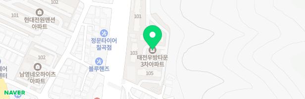 태전3차우방타운 놀이터 지도 이미지