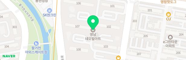 영남네오빌아트1 지도 이미지