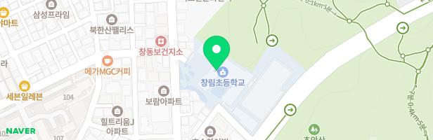 창림초등학교 놀이시설 지도 이미지