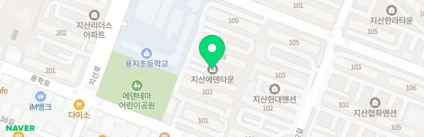 지산에덴타운 어린이놀이터 지도 이미지
