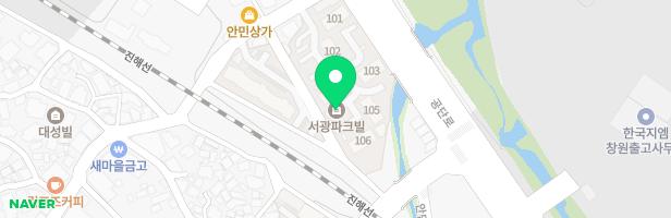 서광파크빌아파트 105동 놀이터 지도 이미지