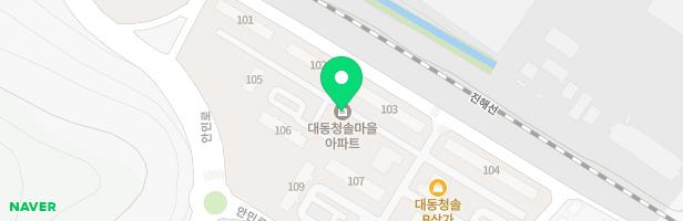 대동청솔아파트 103동놀이터 지도 이미지