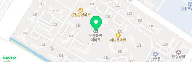 노블파크놀이터 2공구2번 119동앞 지도 이미지