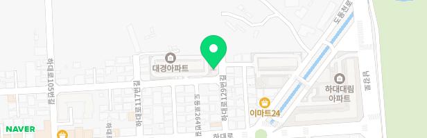대경하대아파트 지도 이미지