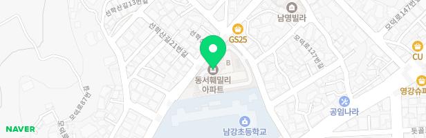 동서훼밀리타운 지도 이미지