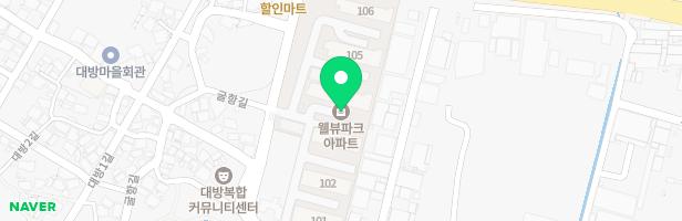사천 웰뷰파크아파트 106동 지도 이미지