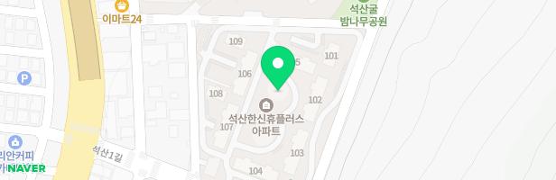 한신휴플러스아파트 102동 놀이시설 지도 이미지