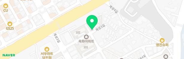 당진목화아파트 놀이터 지도 이미지