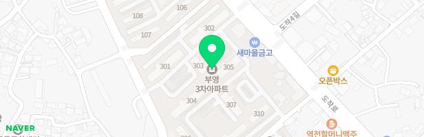 부영3차아파트 놀이시설 지도 이미지